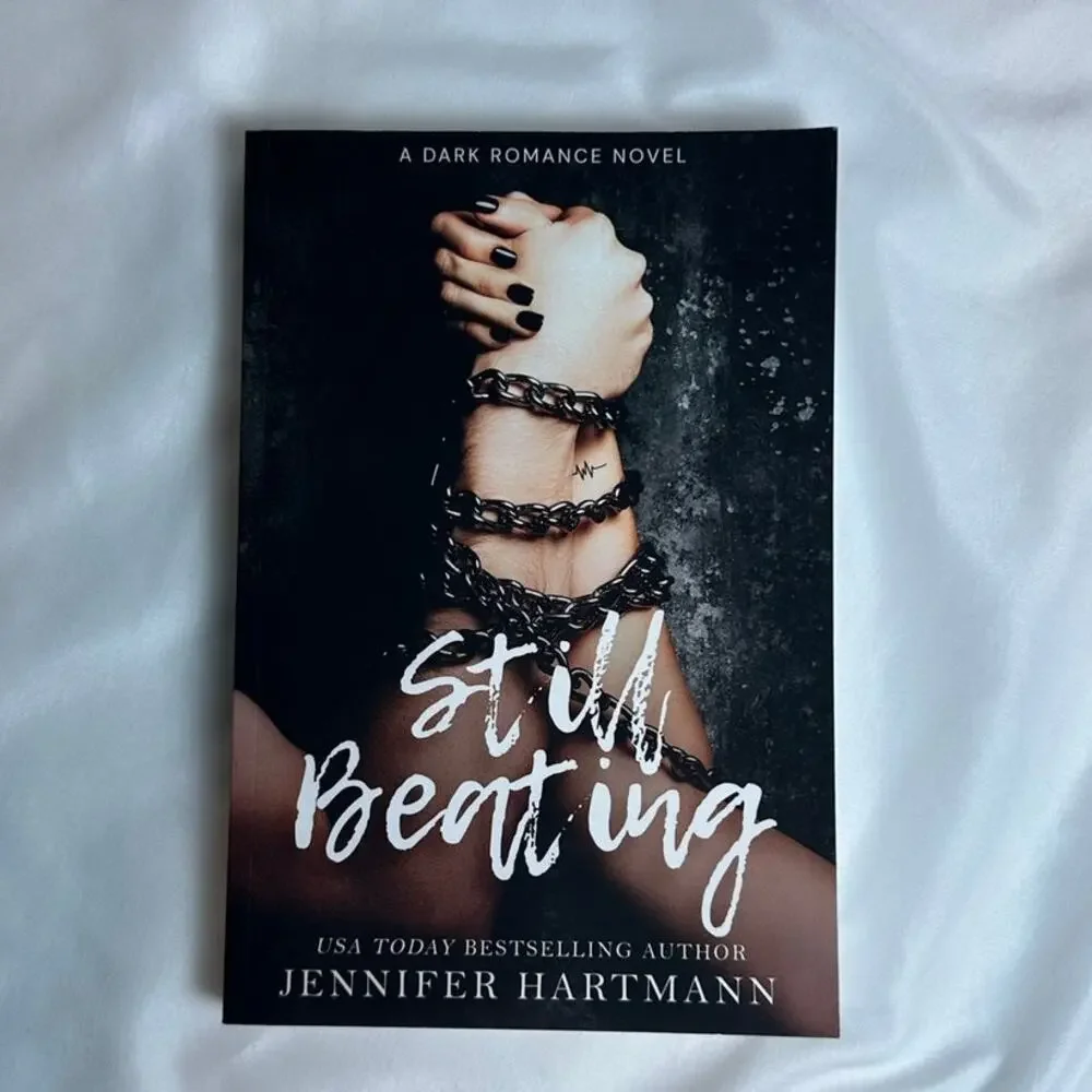 SIGNED Still Beating Jennifer Hartmann OOP Indie Paperback Dark Romance